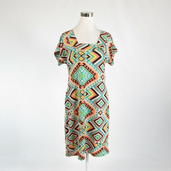 Tracy Negoshian green sheath dress XL - Picture 1 of 8